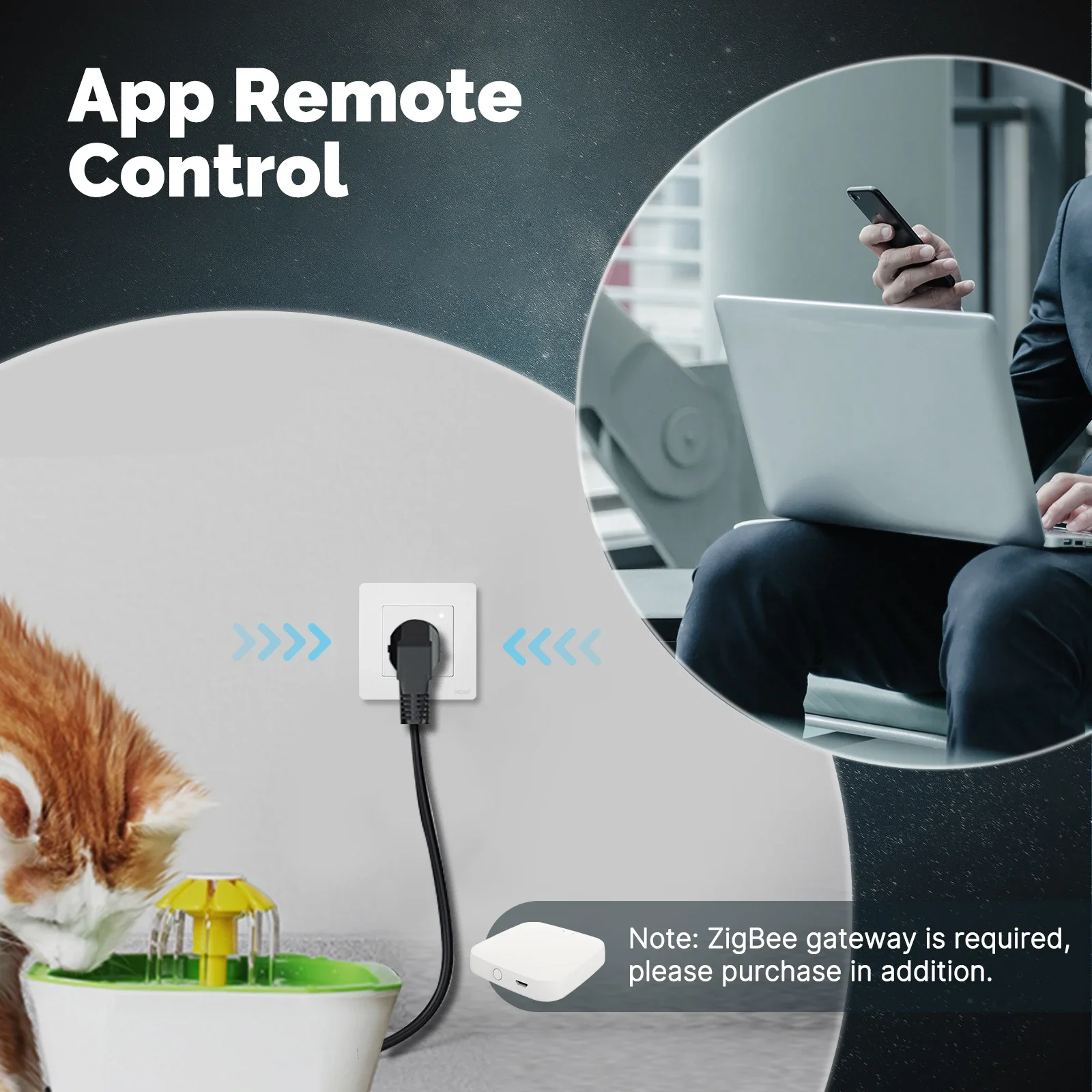 MOES Tuya ZigBee soket pintar  - Smart Home Or Smart Home ulasan dan harga