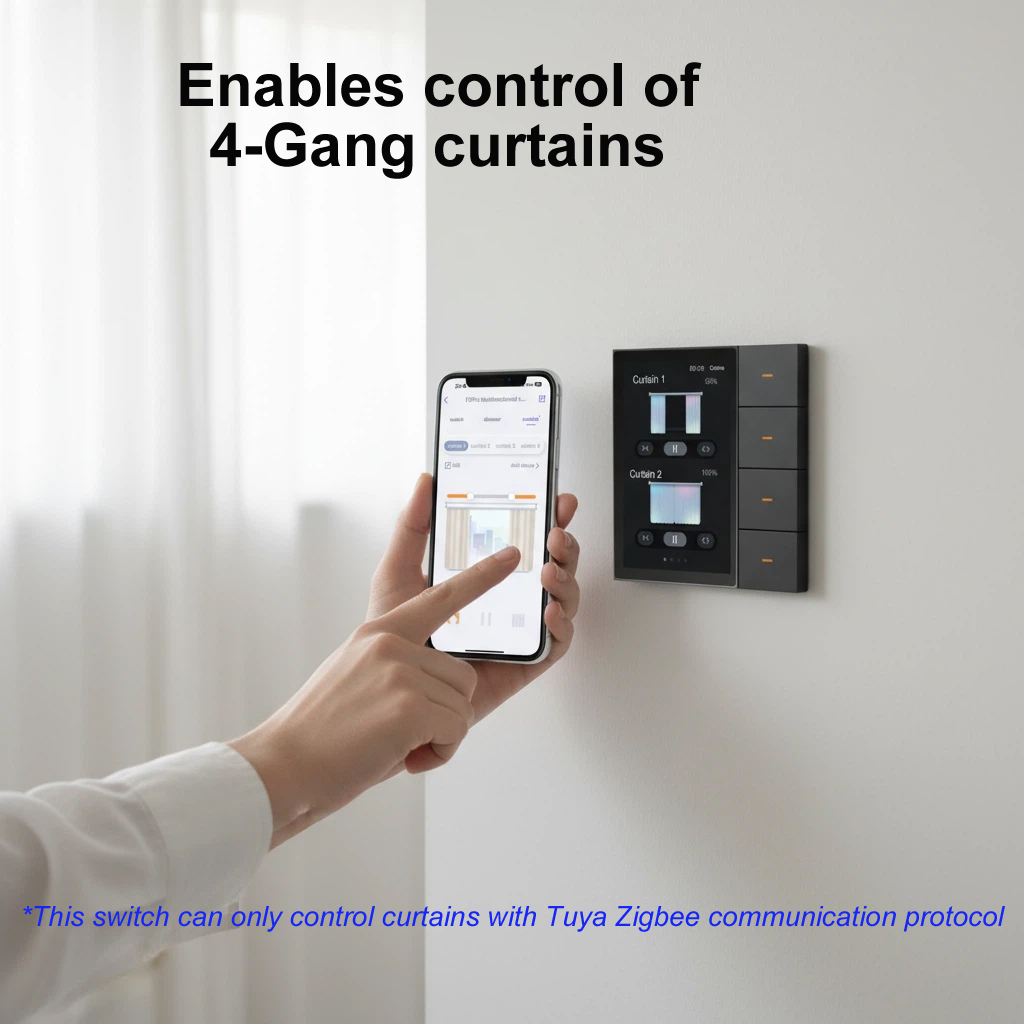 Panel Cerdas Tuya F3-pro ZigBe - Smart Home Full System ulasan dan harga