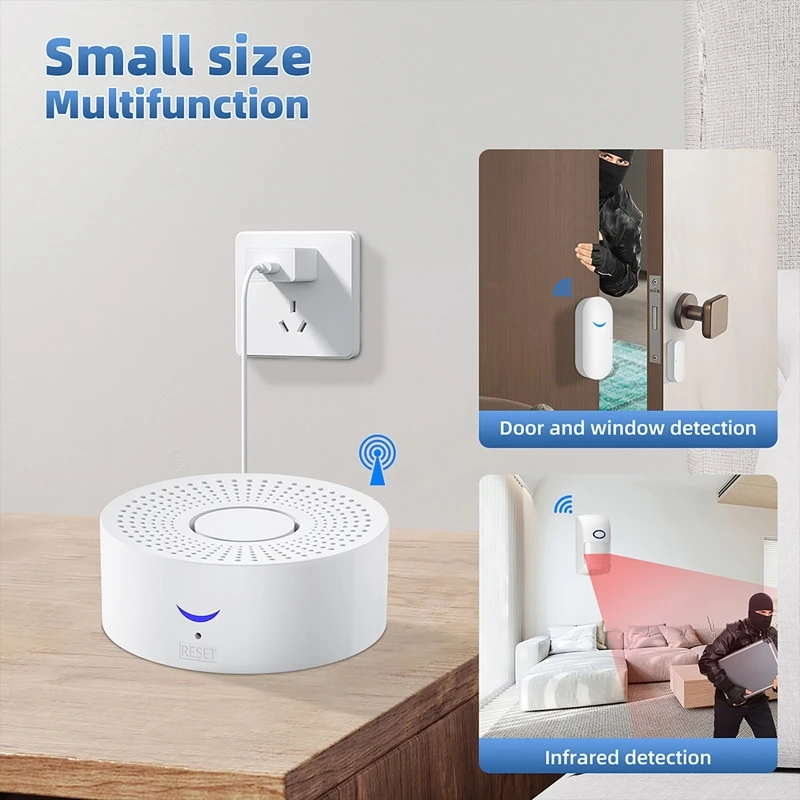 Sensor Pintu WiFi Tuya Rumah P - Door Window Sensor ulasan dan harga