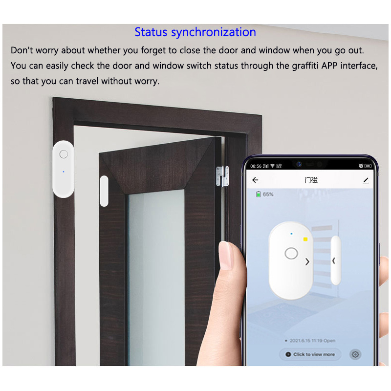 Alarm Penerima Jarak Jauh Wi-F - Door Window Sensor ulasan dan harga