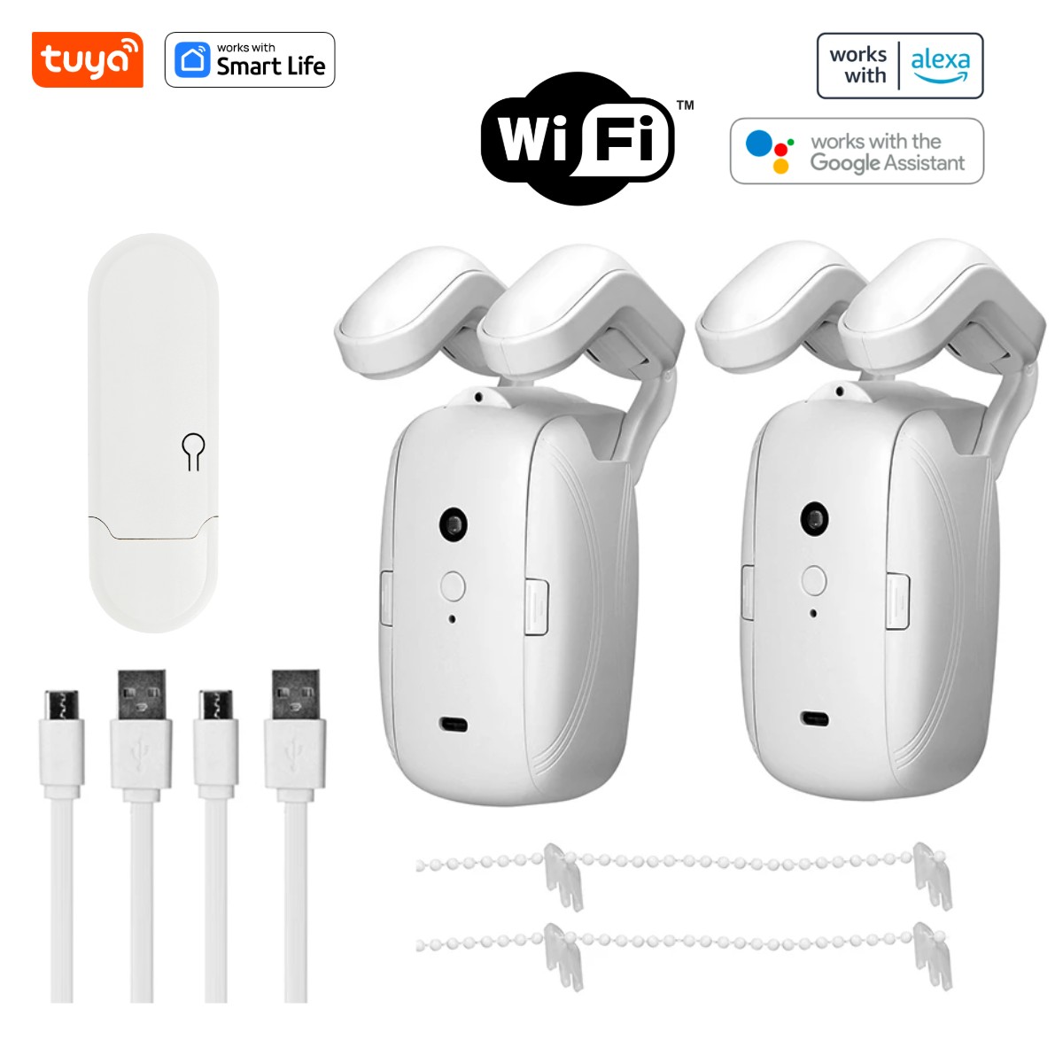 1/2 Buah Robot Tirai WiFi Pint - Smart Home Full System ulasan dan harga