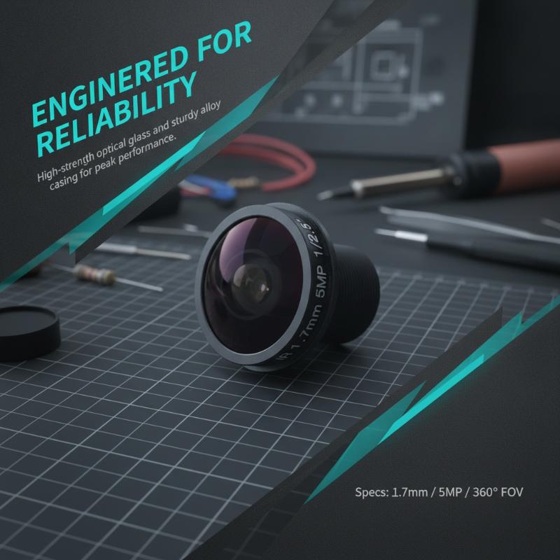 Lensa Keamanan Fisheye 1.7mm F - Security Ip Camera ulasan dan harga