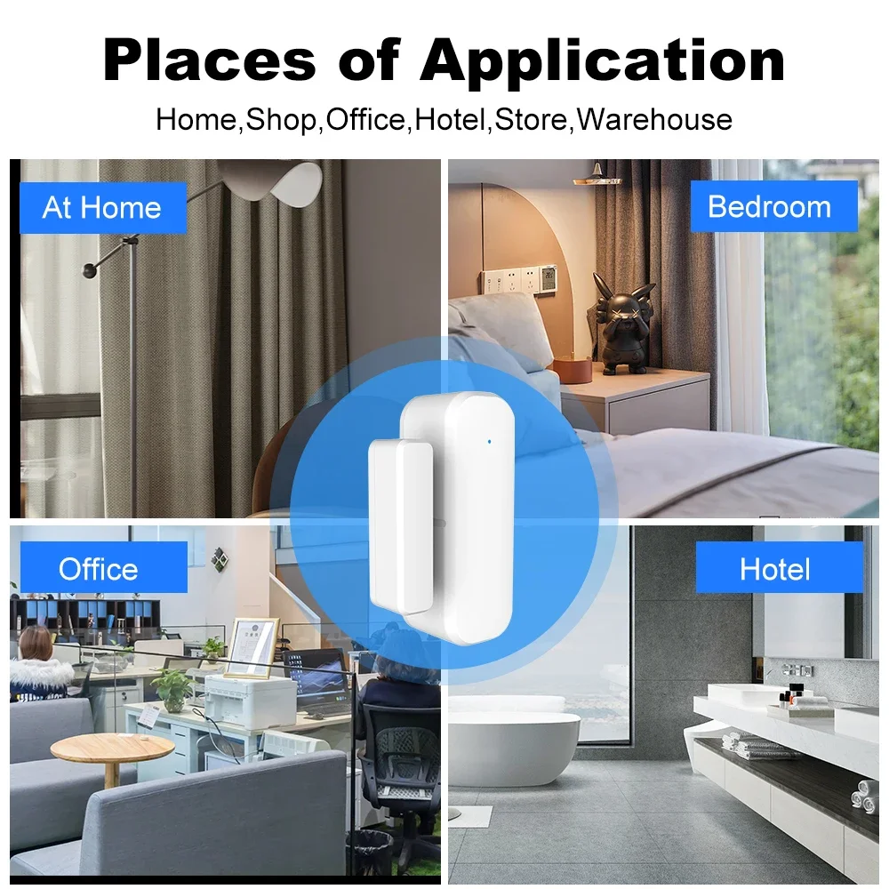 ZigBee Sensor Pintu Jendela De - Door Window Sensor ulasan dan harga