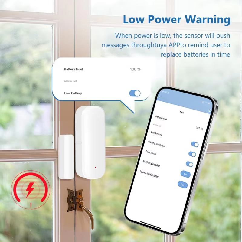 ZigBee Sensor Pintu Jendela De - Door Window Sensor ulasan dan harga