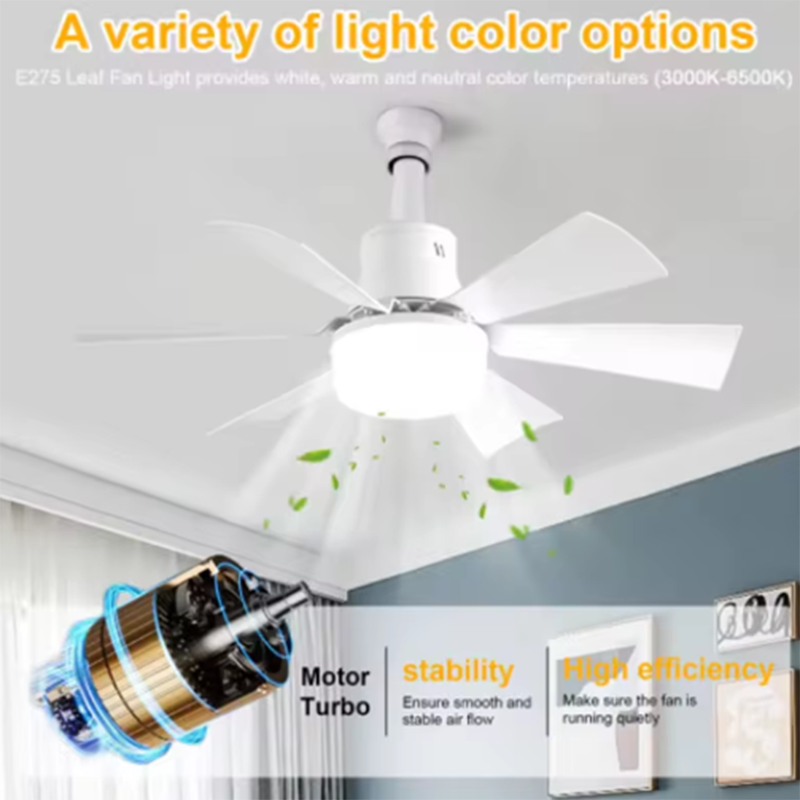 Lampu Kipas Langit-langit LED  - Smart Home Ventilation ulasan dan harga