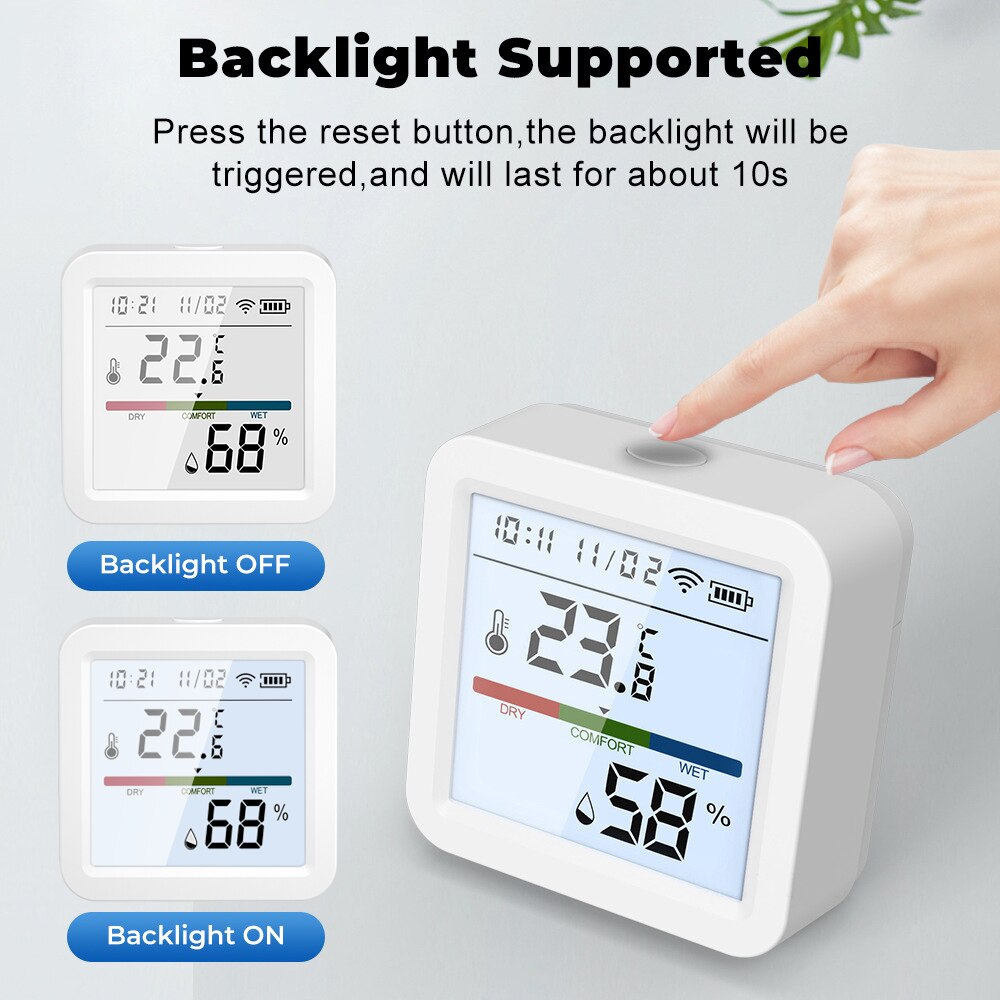 ZigBee Tuya Sensor kelembapan  - Smart Home Nest ulasan dan harga