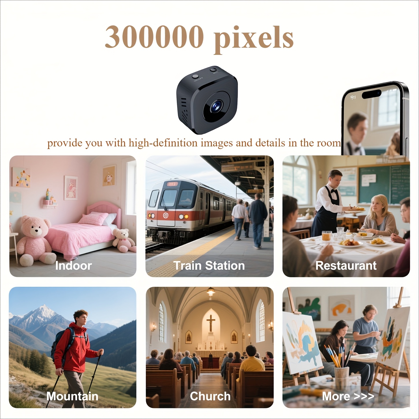Kamera WiFi Mini HD 1080P Peng - Security Ip Camera ulasan dan harga