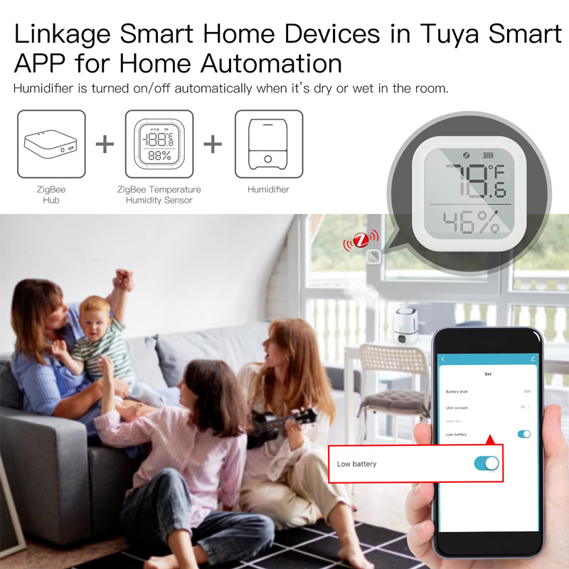 Sensor Suhu dan Kelembapan Rum - Smart Home Nest ulasan dan harga