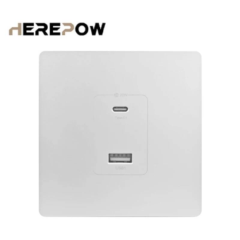 Soket Daya Dinding Herepow den - Smart Home Or Smart Home ulasan dan harga