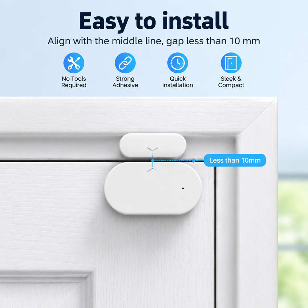 Sensor Pintu Jendela Zigbee 3. - Smart Home Zigbee 3.0 ulasan dan harga