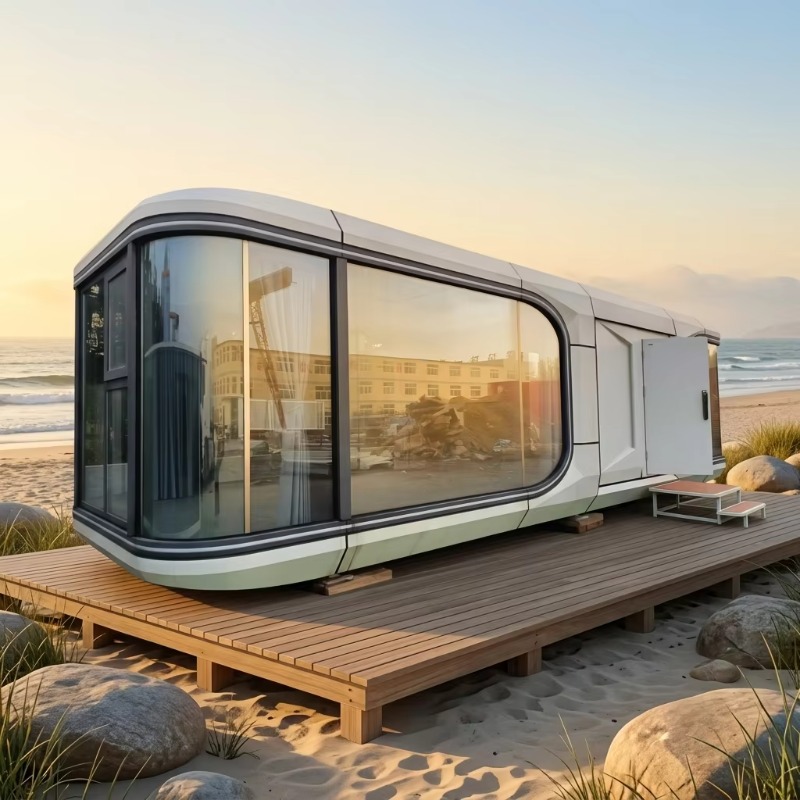 Rumah Kapsul Modern Prefabrika - Airbnb Smart Home ulasan dan harga