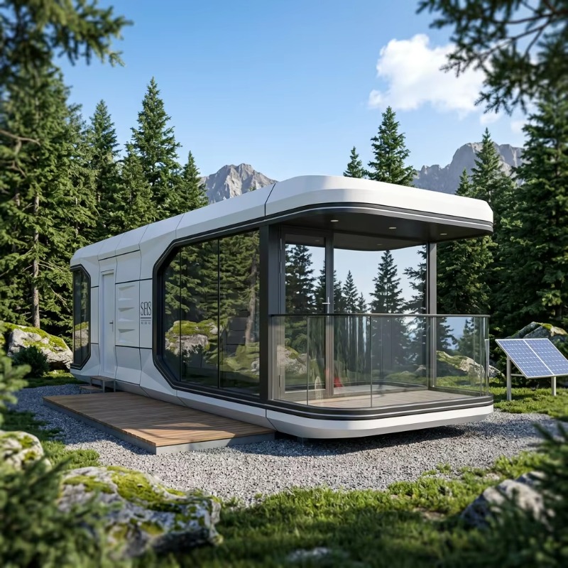 Rumah Kapsul Modern Prefabrika - Airbnb Smart Home ulasan dan harga