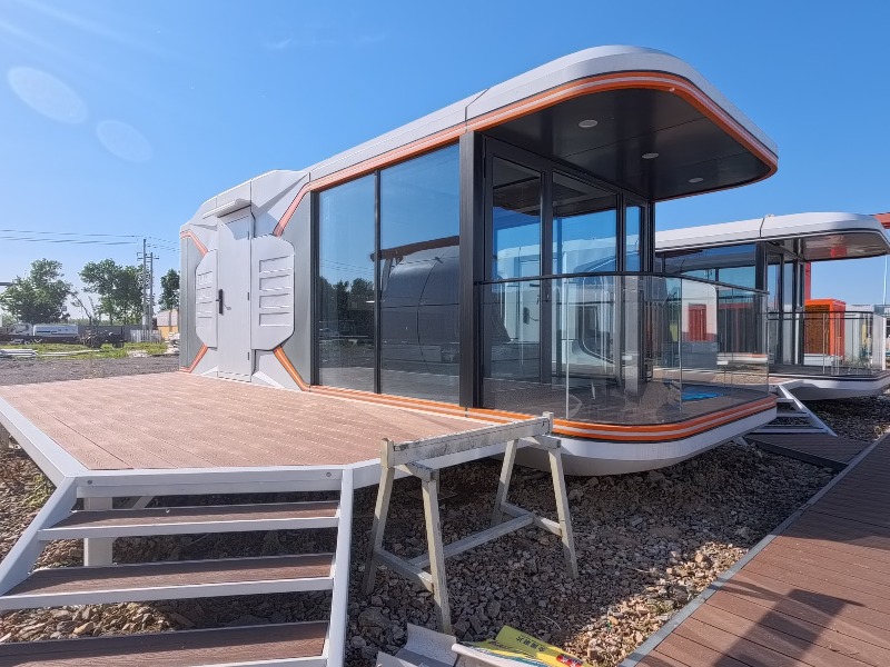 Rumah Kapsul Modern Prefabrika - Airbnb Smart Home ulasan dan harga