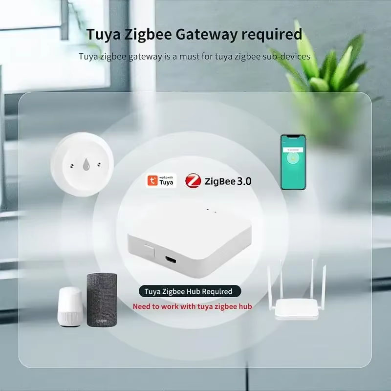 Tuya ZigBee 3.0 Detektor Keboc - Smart Home Zigbee 3.0 ulasan dan harga