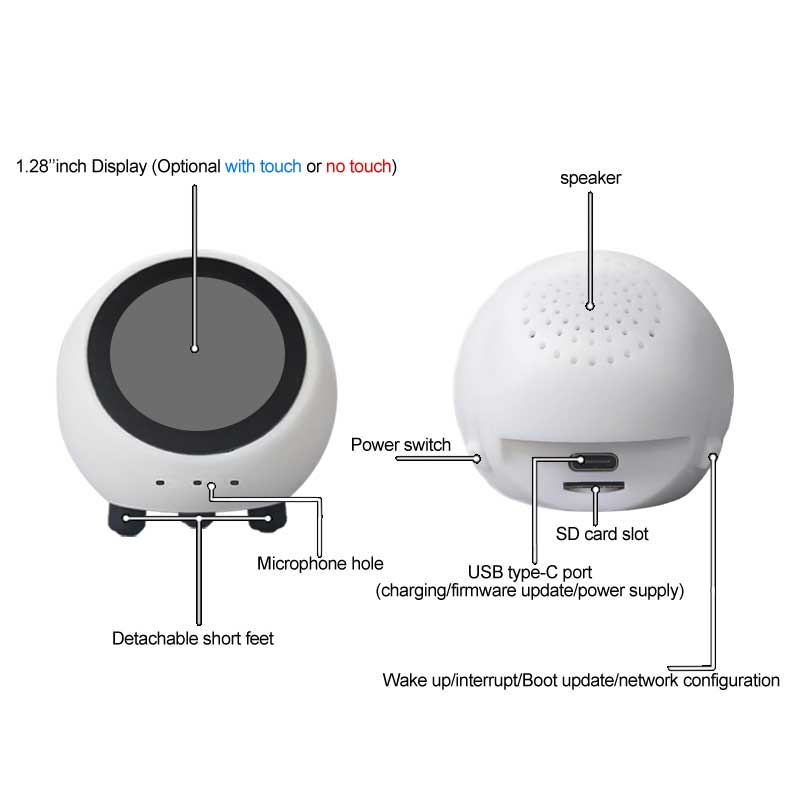 ESP32 S3 1.28 Inci N16R8 Papan - Smart Home Esp32 ulasan dan harga