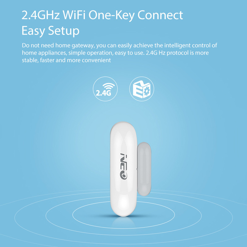 Tuya WiFi Sensor Pintu & Jende - Door Window Sensor ulasan dan harga