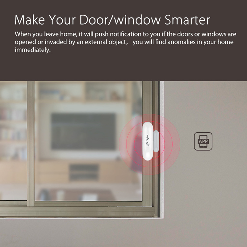 Tuya WiFi Sensor Pintu & Jende - Door Window Sensor ulasan dan harga