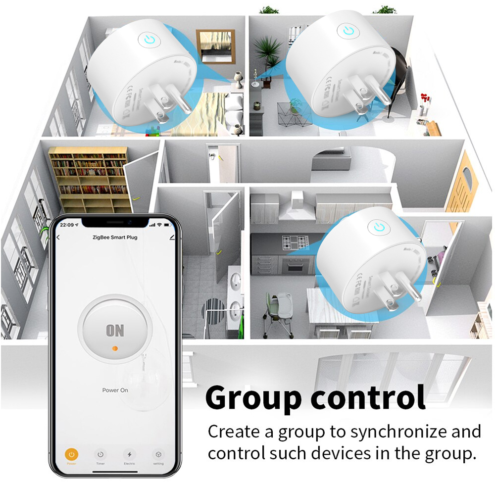 Soket Pintar Tuya WiFi Atau Zi - Smart Home Or Smart Home ulasan dan harga
