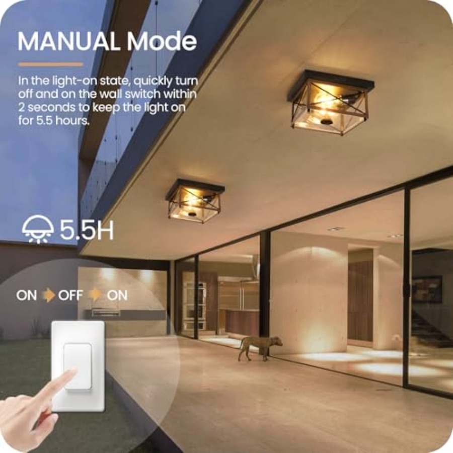Lampu Plafon Luar Ruangan deng - Motion Sensor Light ulasan dan harga