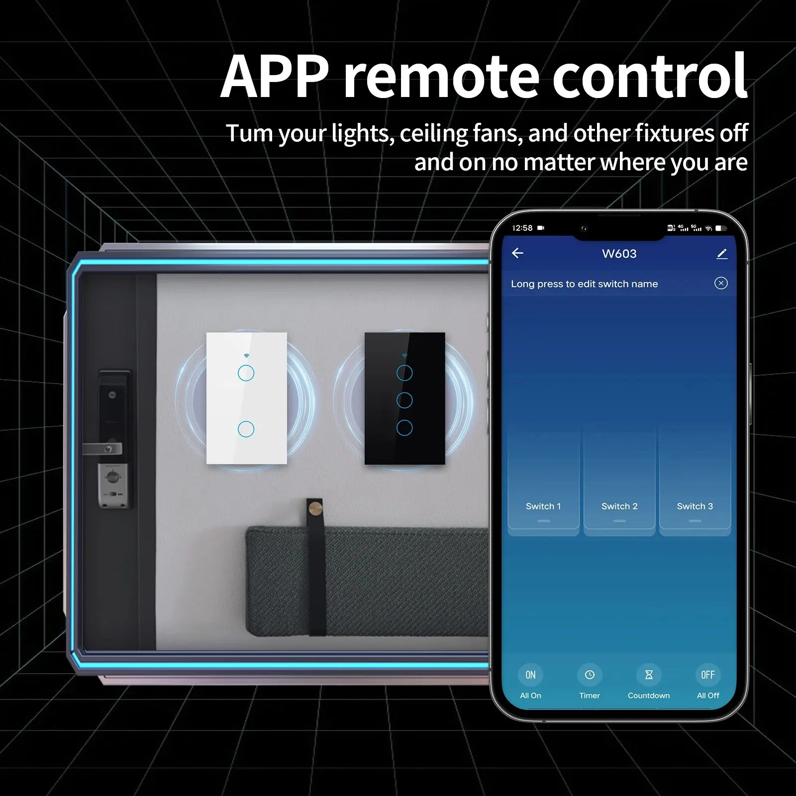 TNCE Tuya WiFi/Zigbee saklar l - Tuya Smart Switch ulasan dan harga