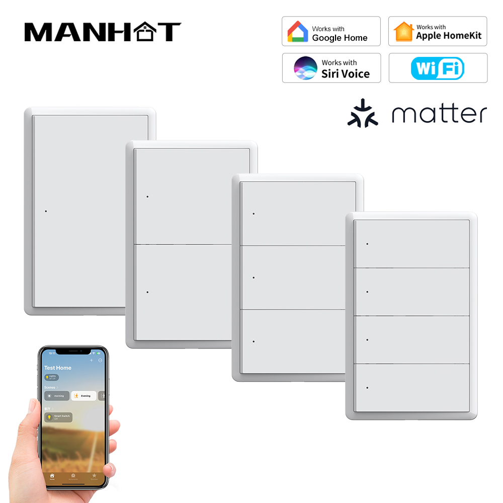 MANHOT Homekit WiFi Smart Swit - Tuya Smart Switch ulasan dan harga