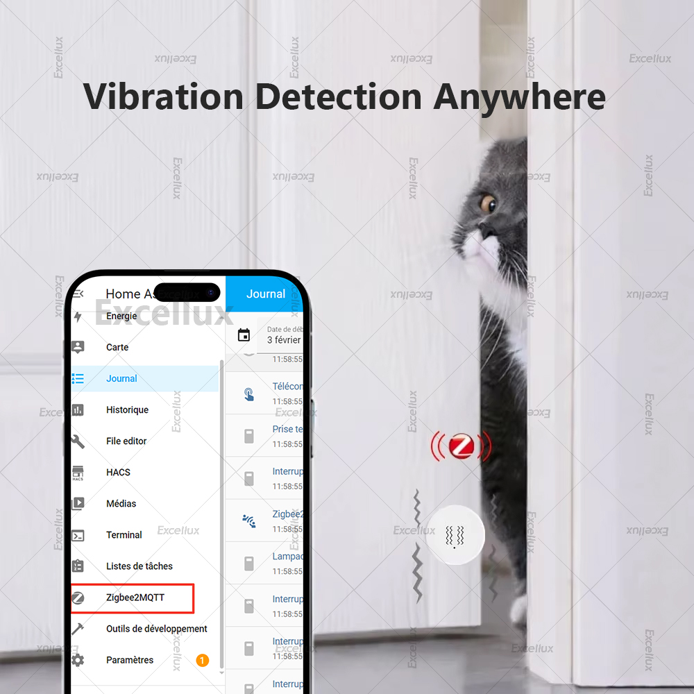 Zigbee 3.0 Sensor Getaran Pint - Smart Home Zigbee 3.0 ulasan dan harga