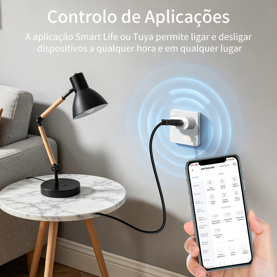 Soket Steker Pintar WiFi Tuya  - Smart Home Or Smart Home ulasan dan harga