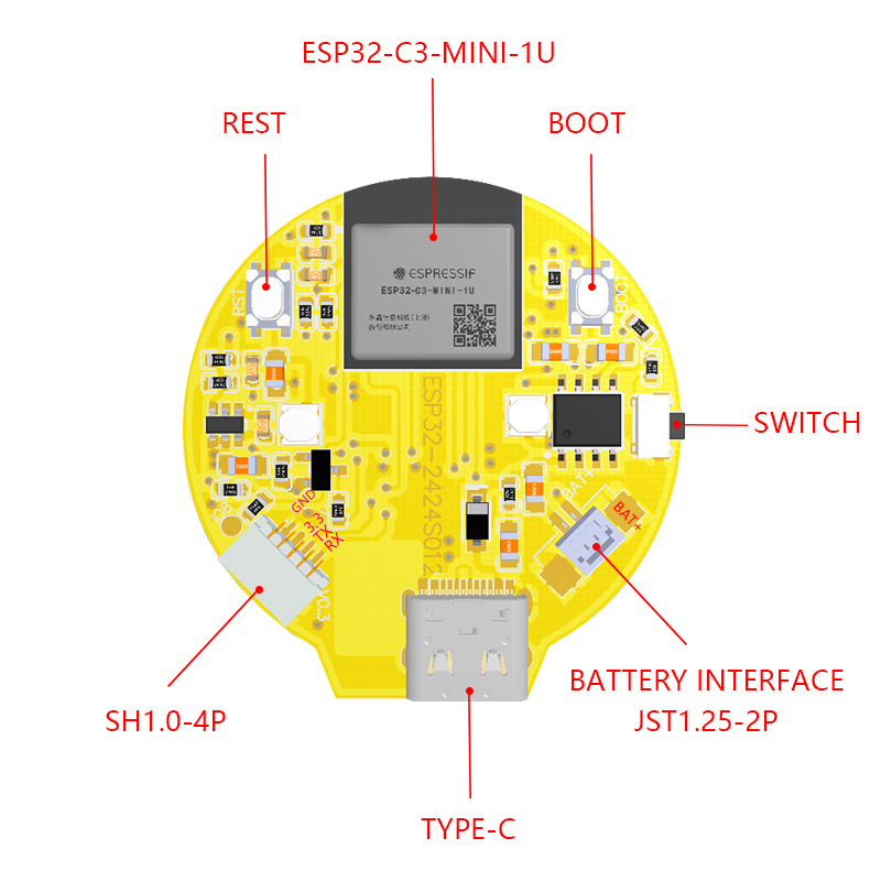 1.28 inci IPS Smart Display ES - Smart Home Esp32 ulasan dan harga