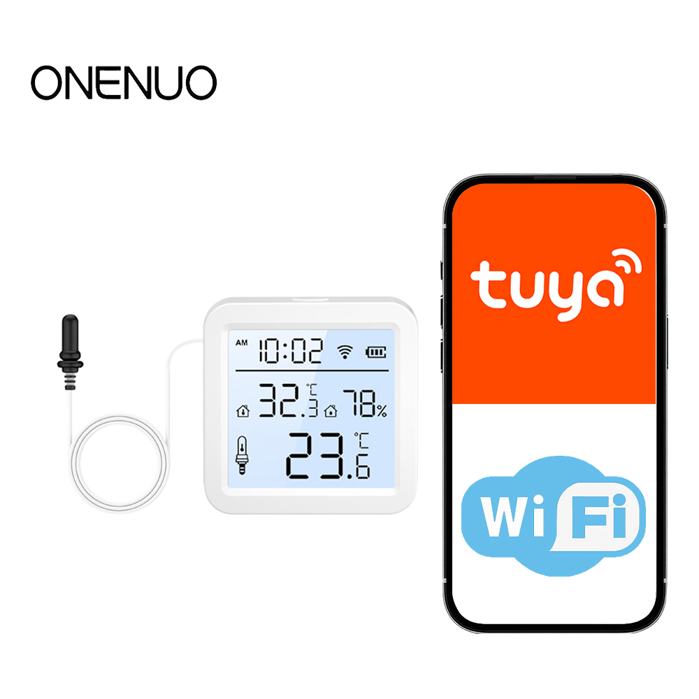 Sensor Suhu dan Kelembapan WiF - Smart Home Internet ulasan dan harga