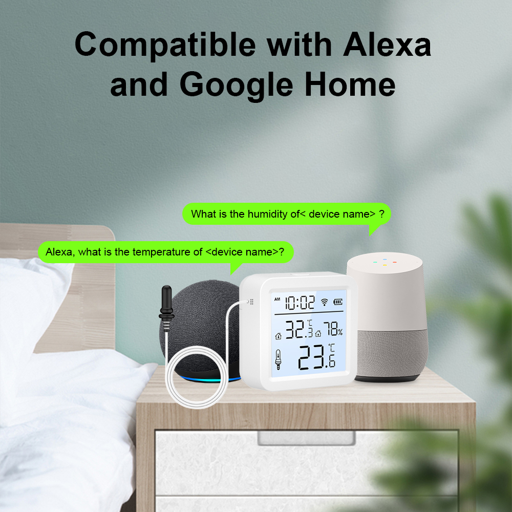 Sensor Suhu dan Kelembapan WiF - Smart Home Internet ulasan dan harga