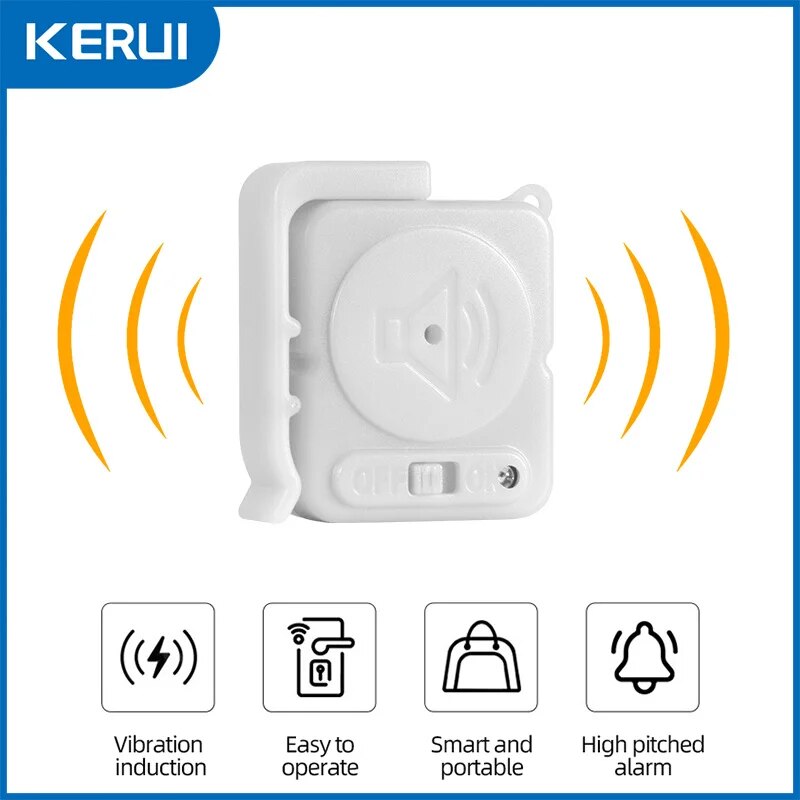 Sensor Alarm Getaran Nirkabel  - Door Window Sensor ulasan dan harga