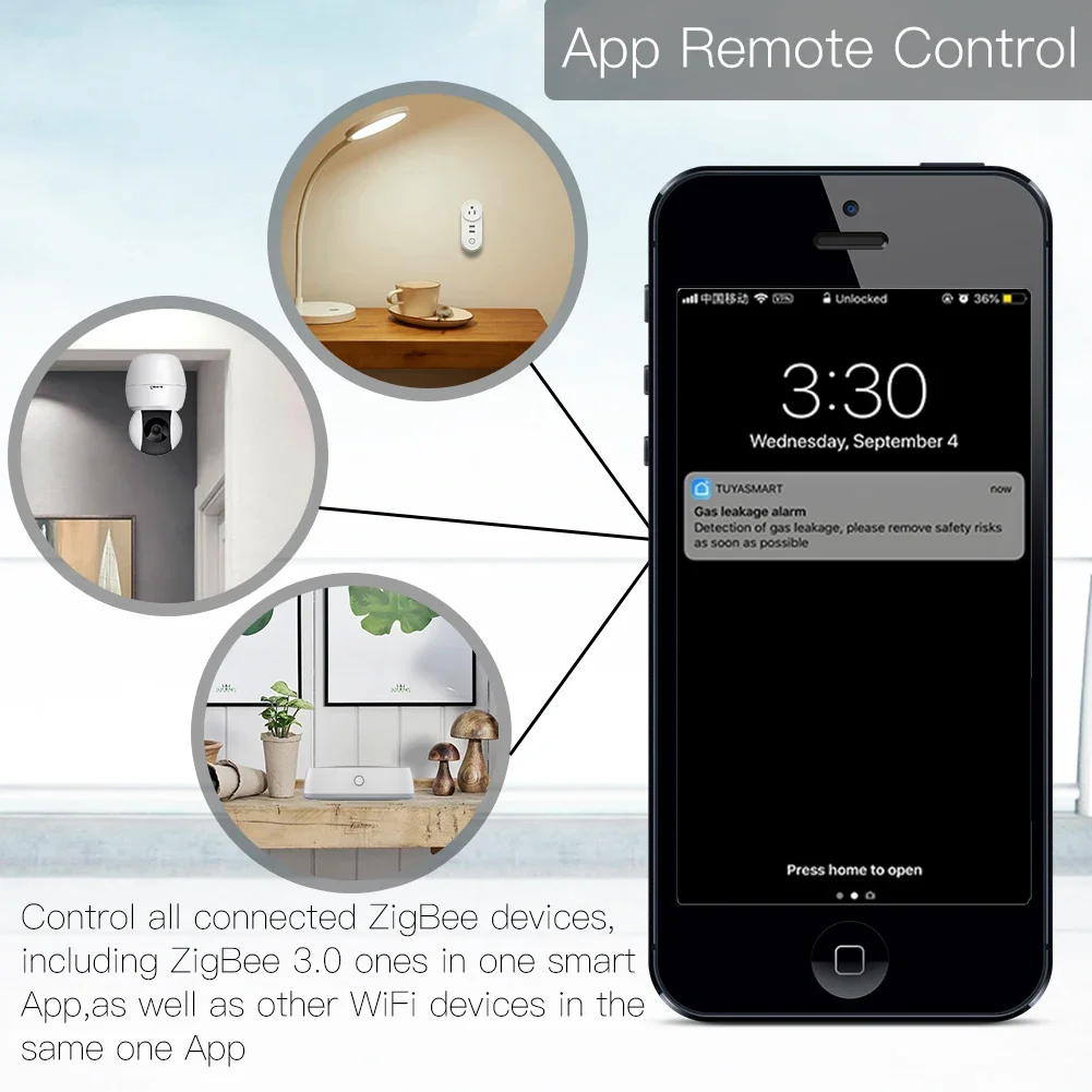 Tuya ZigBee 3.0 Smart Gateway  - Smart Home Zigbee 3.0 ulasan dan harga