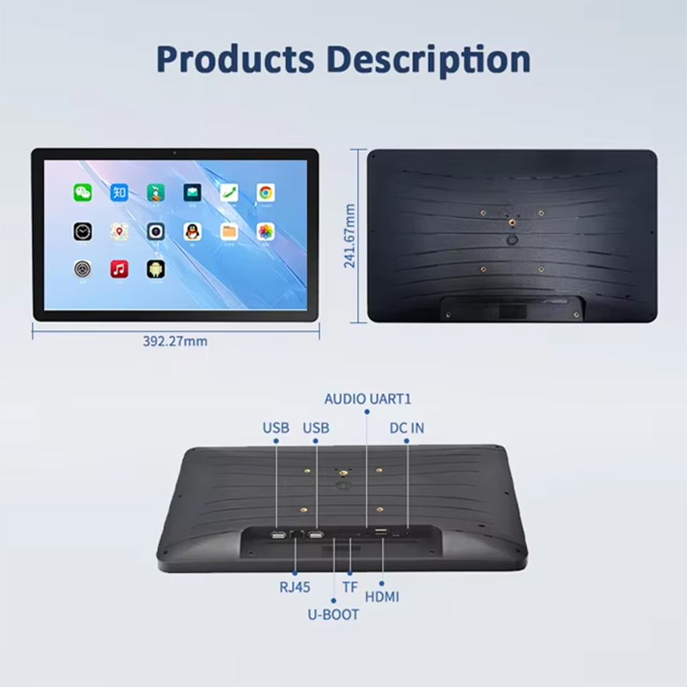 Tablet Komersial Android 14 10 - Smart Home X10 ulasan dan harga